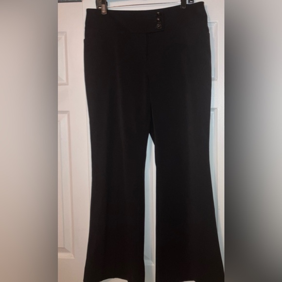 Ann Taylor Black Dress Pants, Size 10 - Picture 1 of 4